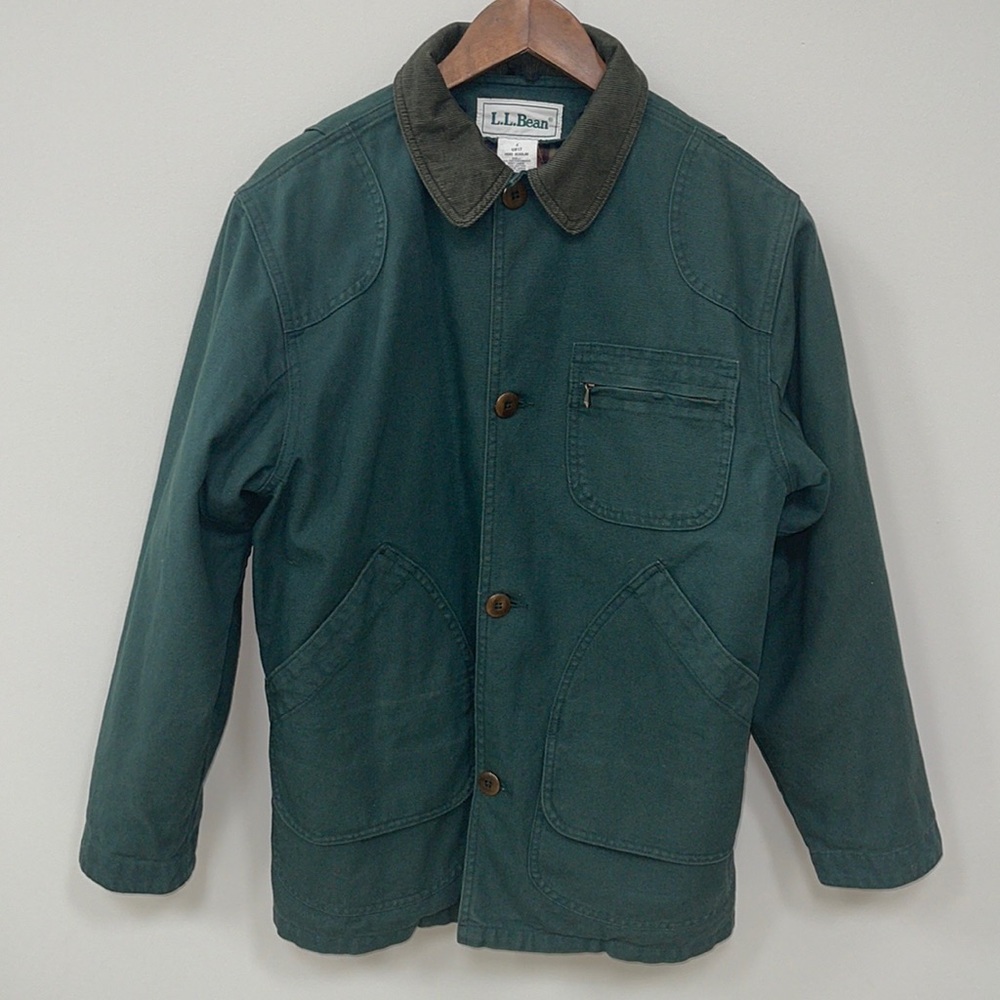 L.L. Bean Green Military Field Jacket
